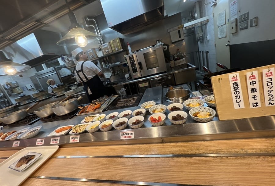 大阪市役所地下の社食