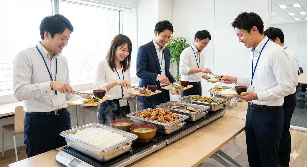 セルフバイキング形式