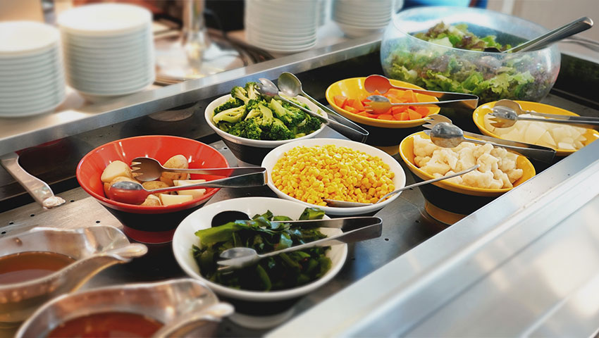 豊富なメニュー