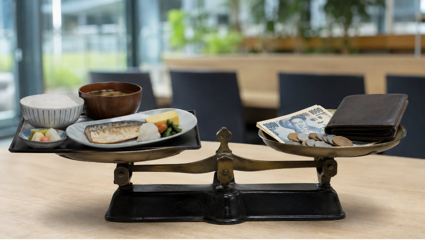 定食とお金