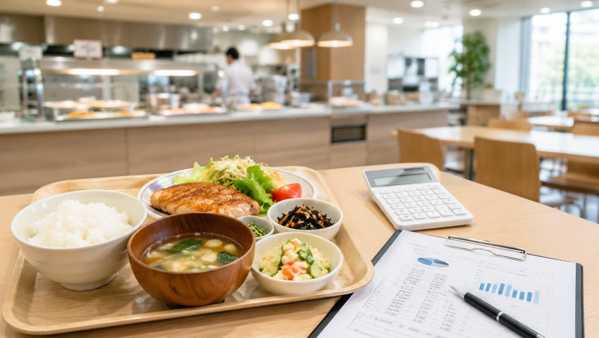 社員食堂の費用
