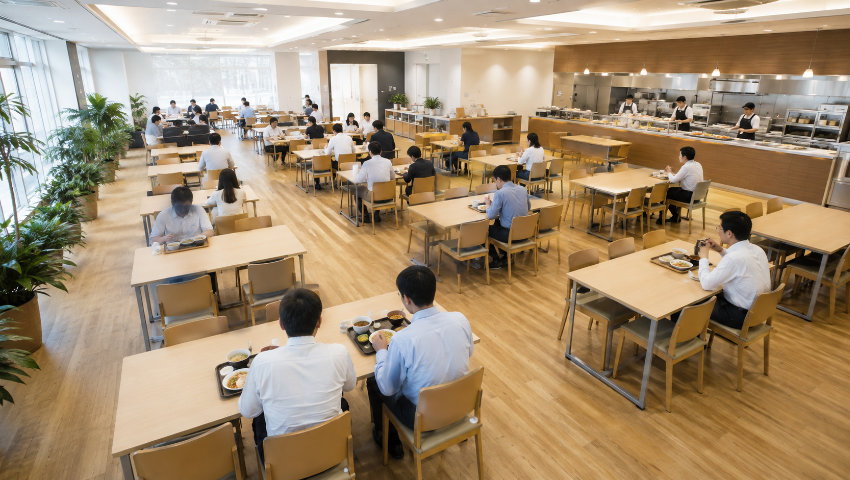 50席規模の食堂